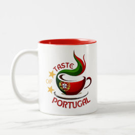 Geschmack der portugiesischen Tasse