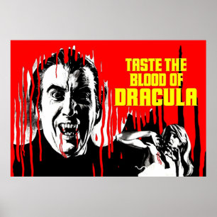 Geschmack des Dracula-Blutes Poster