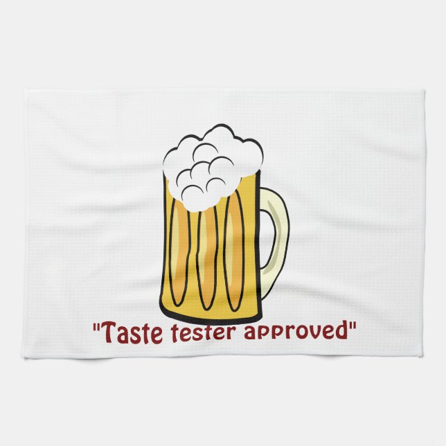 Geschmack Tester Anerkanntes Küchentuch (Horizontal)