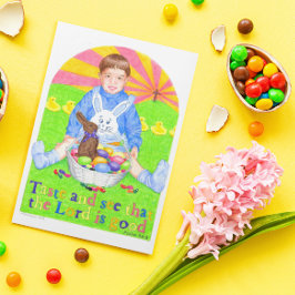 Geschmack und Oster Inspiration Postkarte