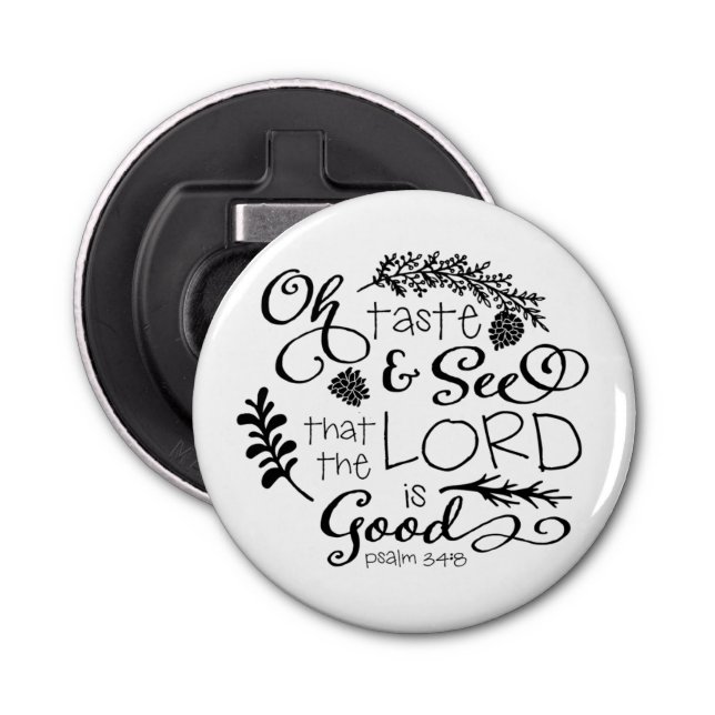 Geschmack und sehen Flaschenöffner (Vorderseite)