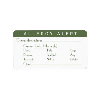 Geschmack und sehen Sie den Herrn ist gut | Cookie Adressaufkleber