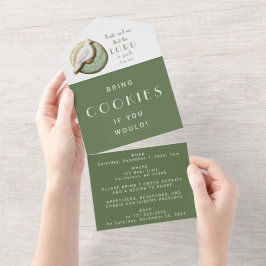 Geschmack und sehen Sie den Herrn ist gut | Cookie All In One Einladung