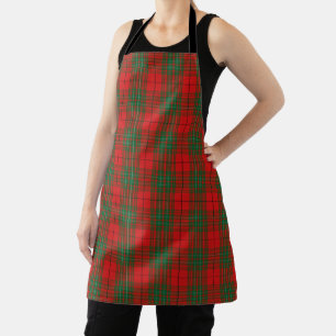 Geschmack von Scotland Clan Cumming Red Green Tart Schürze