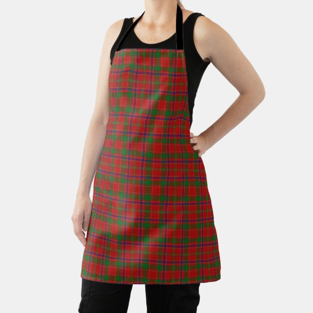 Geschmack von Scotland Clan Munro Tartan Kariert Schürze (InSitu)