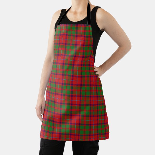 Geschmack von Scotland Clan Shaw Tartan Schürze (InSitu)