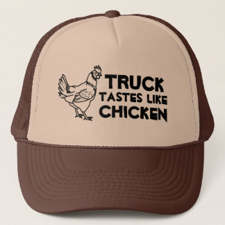 Geschmäcke mögen Huhn? Truckerkappe