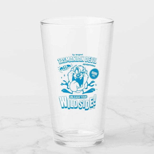 Geschmackvoll Retro TAZ™ Glas (Vorderseite)