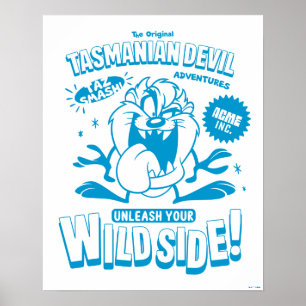 Geschmackvoll Retro TAZ™ Poster