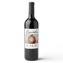 Geschmackvoll und einfach Verheiratete Wine Labels