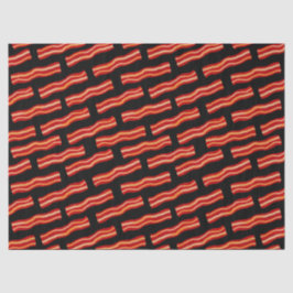 Geschmackvolle Bacon Strips Muster Seidenpapier