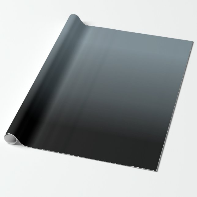 Geschmackvolle monochrome Flachschattierung Geschenkpapier (Ungerollt)