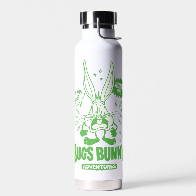 Geschmackvolle Retro BUGS BUNNY™ Trinkflasche (Links)