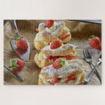 Geschmackvolle süße Erdbeere Eclairs Konditorei So Puzzle<br><div class="desc">Dieses atemberaubende Puzzle enthält süße,  leckere Erdbeereklare #pastry #gastronomy #food #tasty #food #food #strawberry #eclairs #instafood #Summer #jigsaw #puzzle #jigsawpuzzle #gifts #springs #fun #aringstopers #games #gift #gift #pastries #french #christmas holidays #secretsanta</div>