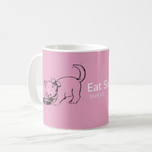Geschmackvolles Design für Tierliebhaber Kaffeetasse
