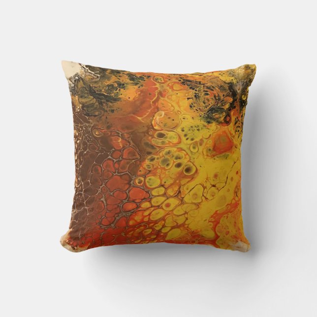 Geschmolzene Crayon-Serie - Schmetterling - Akryll Kissen (Vorderseite)