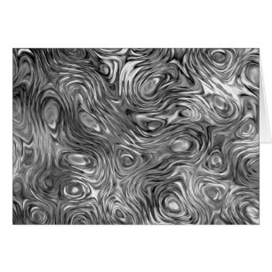 Geschmolzene Druckgrüßkarte