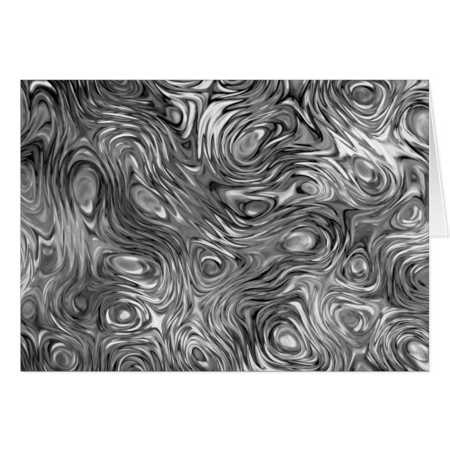 Geschmolzene Druckgrüßkarte (Vorderseite (Horizontal))