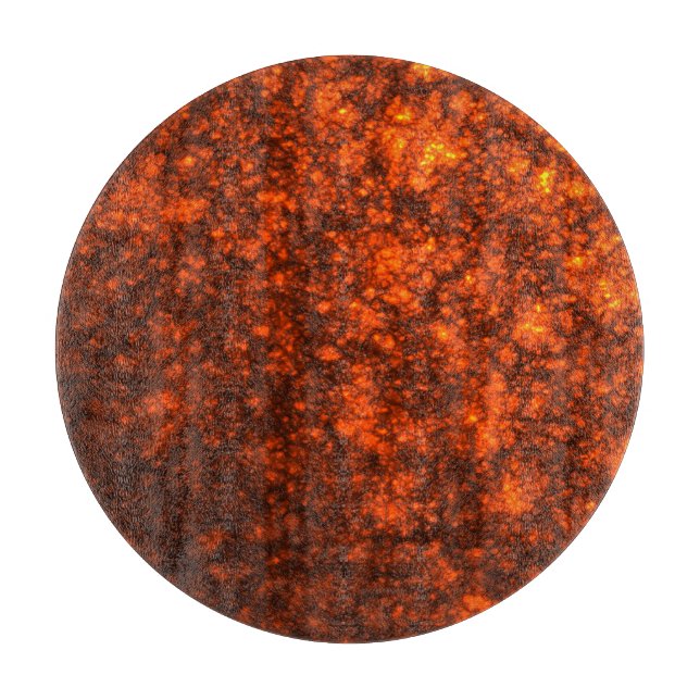Geschmolzene Lava Schneidebrett (Vorderseite)