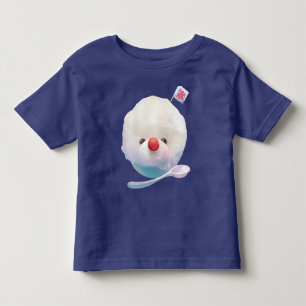Geschmolzener Eis-Welpe: Lächelnde Bichon-Sommer-N Kleinkind T-shirt