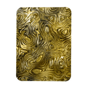 Geschmolzener "Gold"-Printmagnet Magnet