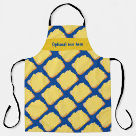 Geschmolzener Käse auf Toast - Fügen Sie Ihren Nam Schürze