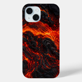 Geschmolzener Lavastrom | Vulkanische Feuertextur Case-Mate iPhone Hülle