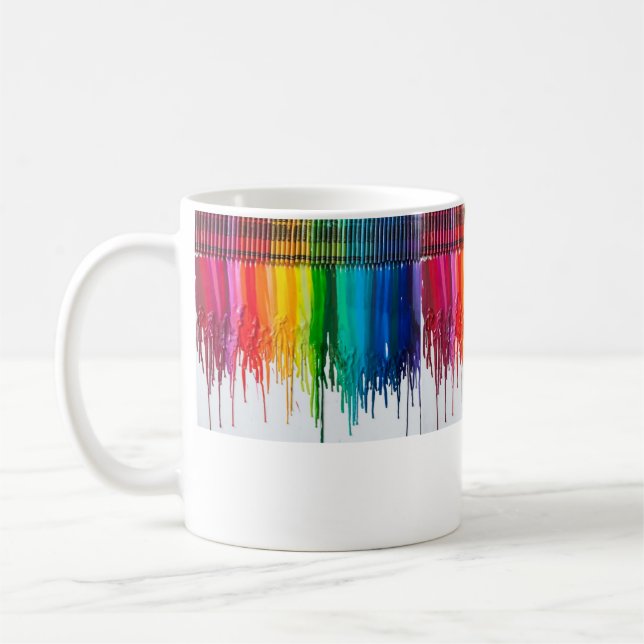 geschmolzener Zeichenstift MU Kaffeetasse (Links)