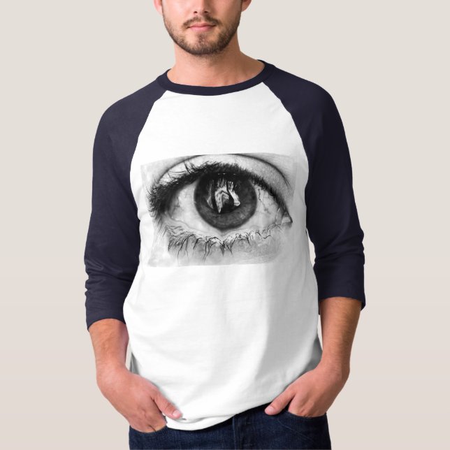 Geschmolzenes Auge T-Shirt (Vorderseite)