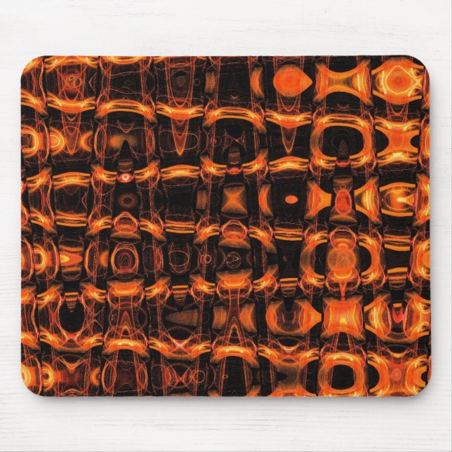 Geschmolzenes Goldmuster Mousepad (Vorne)