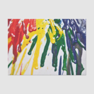 Geschmolzenes ZeichenstiftSeidenpapier Seidenpapier