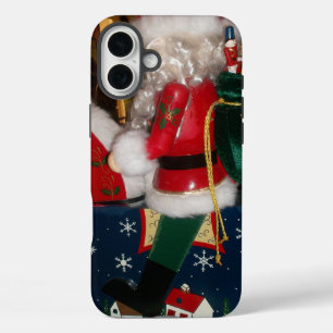 Geschmückter Weihnachtsmann Intricate Holiday Ar iPhone 16 Plus Hülle