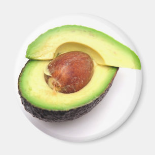 Geschnittene Avocado Magnet