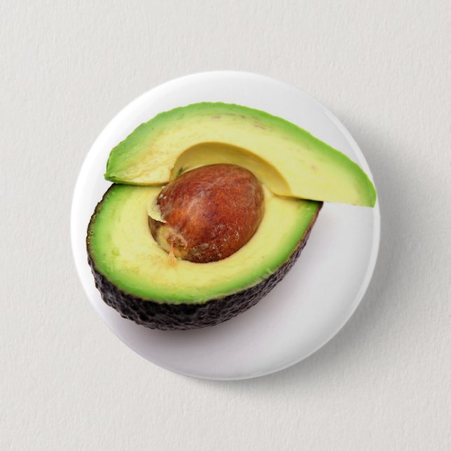 Geschnittene offene Avocado Button (Vorderseite)