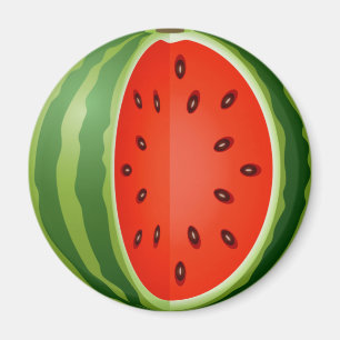 GESCHNITTENE WASSERMELONE MAGNET