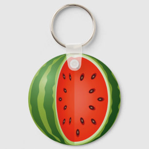 GESCHNITTENE WASSERMELONE SCHLÜSSELANHÄNGER