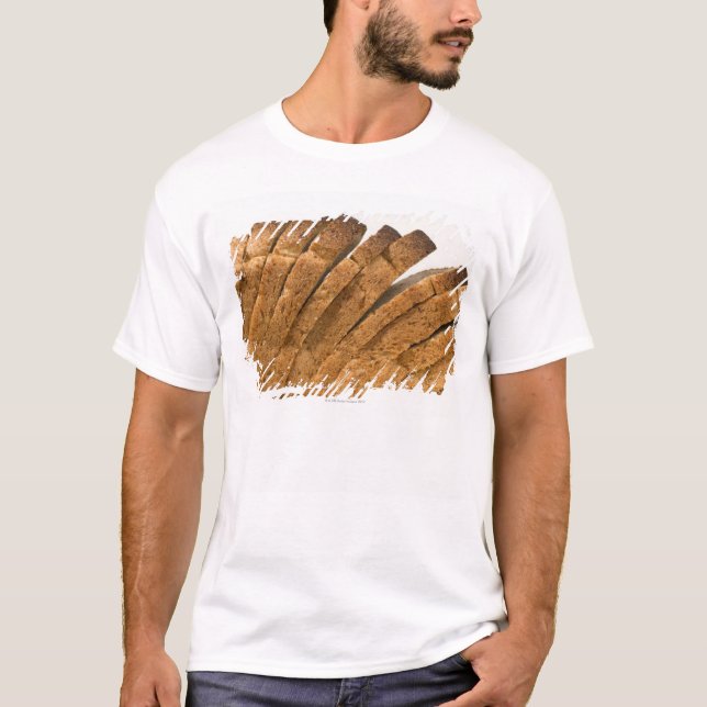 Geschnittener Brotlaib T-Shirt (Vorderseite)