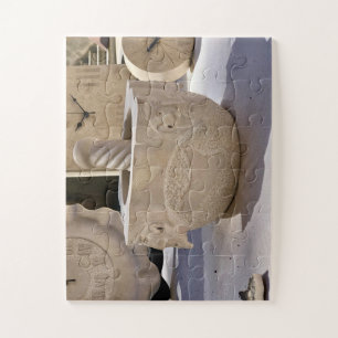 Geschnittener Steinmörser Noto’s Handwerkserbe Puzzle