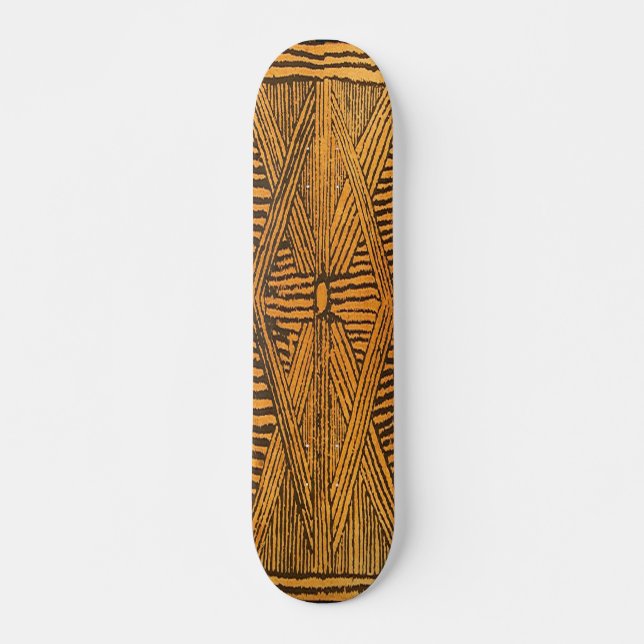 Geschnitztes Holz Skateboard (Vorne)