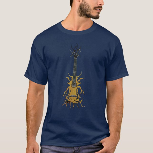 Geschöpf-Gitarre T-Shirt (Vorderseite)
