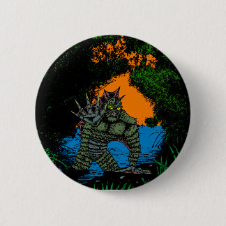 Geschöpf von der schwarzen Lagune-Knopfvariante Button