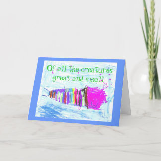 Geschöpfe groß und klein karte