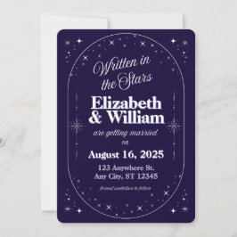 "Geschrieben in den Sternen" Celestial Whimsical Save The Date