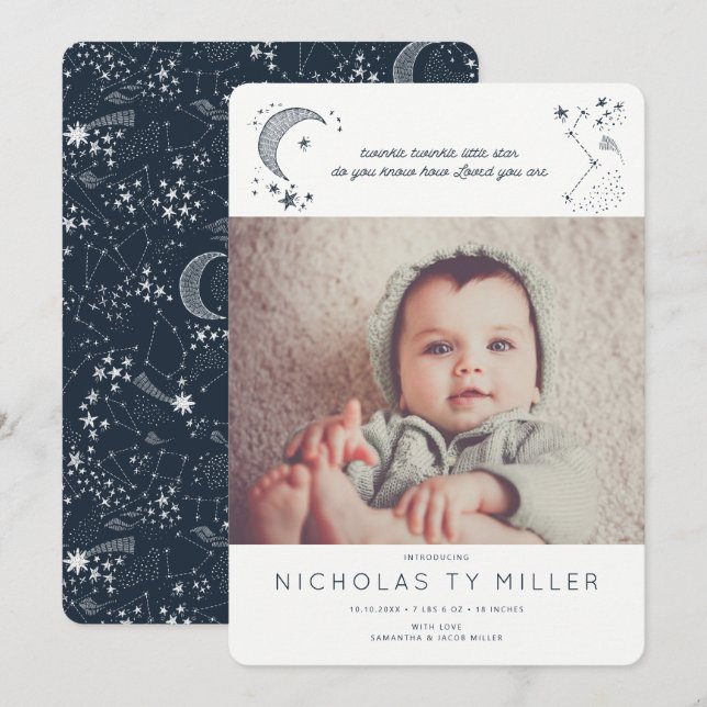 Geschrieben in der Ankündigung der Sternenkonstell (Vorne/Hinten)