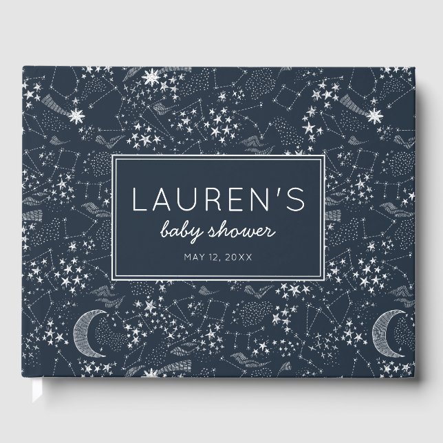 Geschrieben in der Sternenkonstellation Gästebuch (Vorderseite)