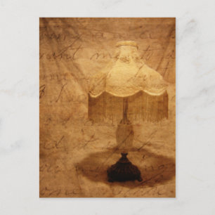 Geschrieben mit Liebe Postkarte