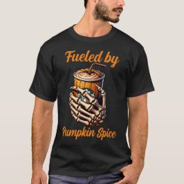 Geschürt durch Kürbisspitzkaffee T-Shirt