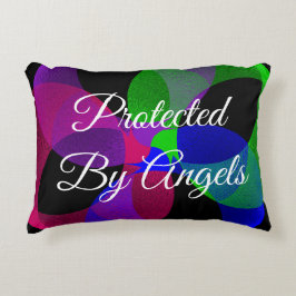 Geschützt durch Angels geometrisches Akzent Pillow Dekokissen