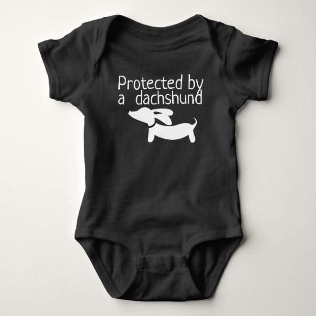 Geschützt durch baby strampler (Vorderseite)