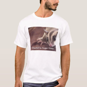 Geschützt durch das Zuckersegelflugzeug, WARNEND T-Shirt